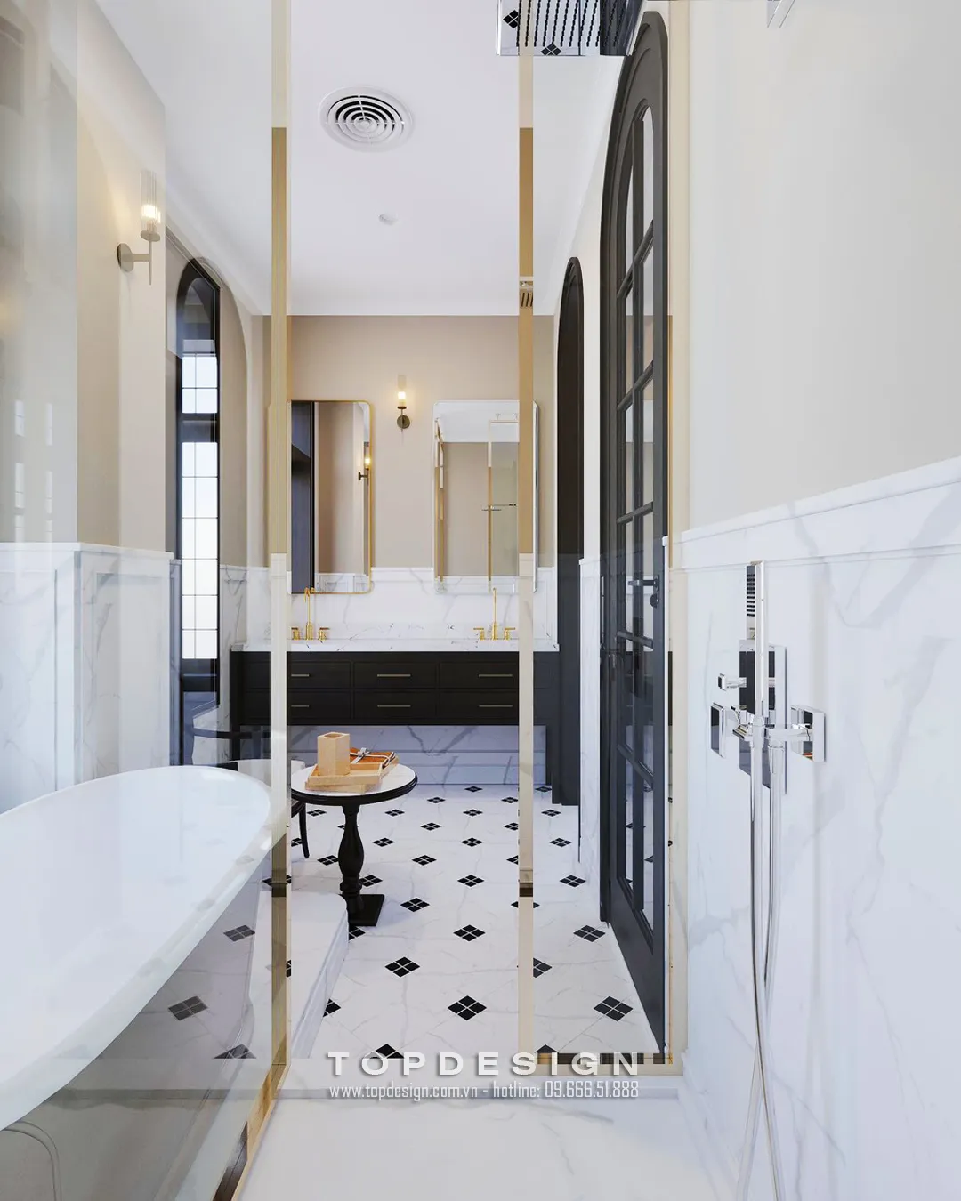 Gạch ceramic họa tiết hình thoi