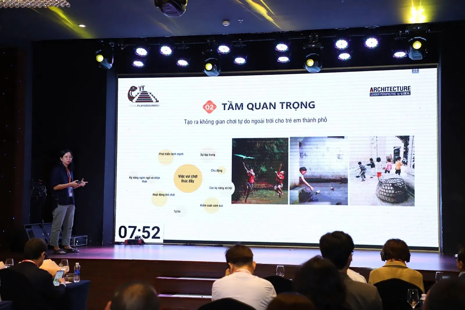 KTS Chu Kim Đức giới thiệu mô hình sân chơi cộng đồng