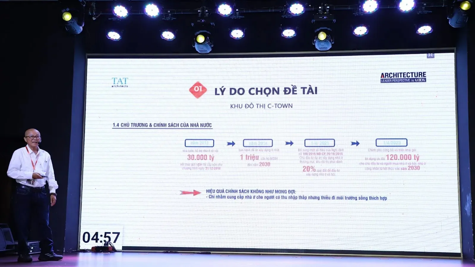 KTS Nguyễn Văn Tất trình bày quy hoạch C-TOWN