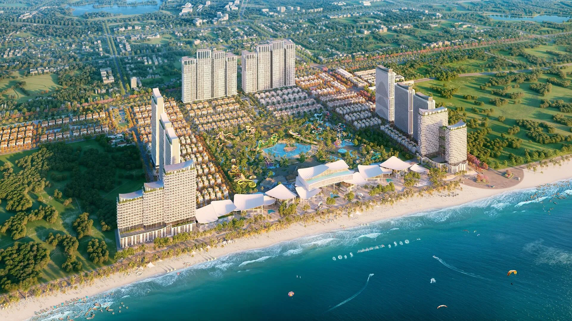 Phối cảnh dự án The Blanca City — khu đô thị biển đẳng cấp quốc tế tại Vũng Tàu
