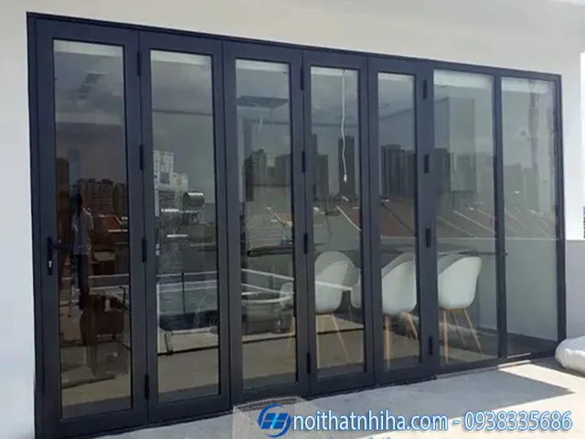 Cửa nhôm Topal Prima xếp trượt