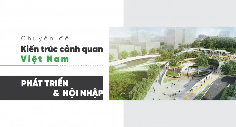 Phối cảnh tổng thể kiến trúc cảnh quan đô thị hiện đại 2026