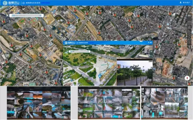 Sơ đồ thu thập dữ liệu đa lớp trong đô thị thông minh Shenzhen