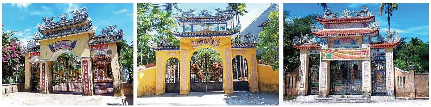 Các nhà thờ Tộc tại thôn Phong Nam