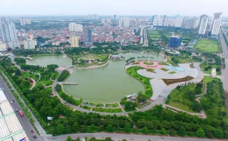 Quy hoạch không gian xanh Hà Nội đến 2045