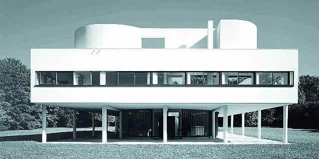 Mẫu biệt thự Savoye của kiến trúc sư Le Corbusier vốn được coi là biểu tượng của tinh thần kiến trúc hiện đại thế kỷ XX