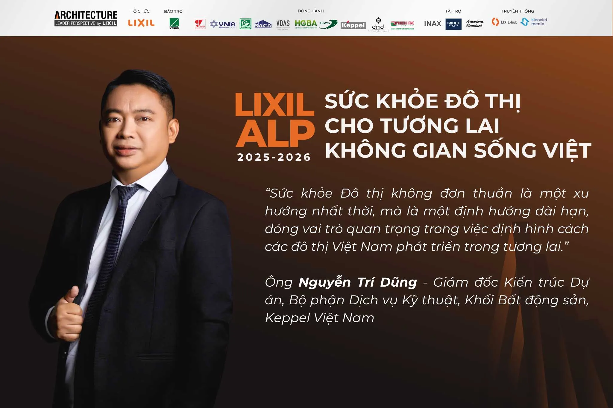Ông Nguyễn Trí Dũng, Giám đốc Kiến trúc Dự án, Keppel Việt Nam