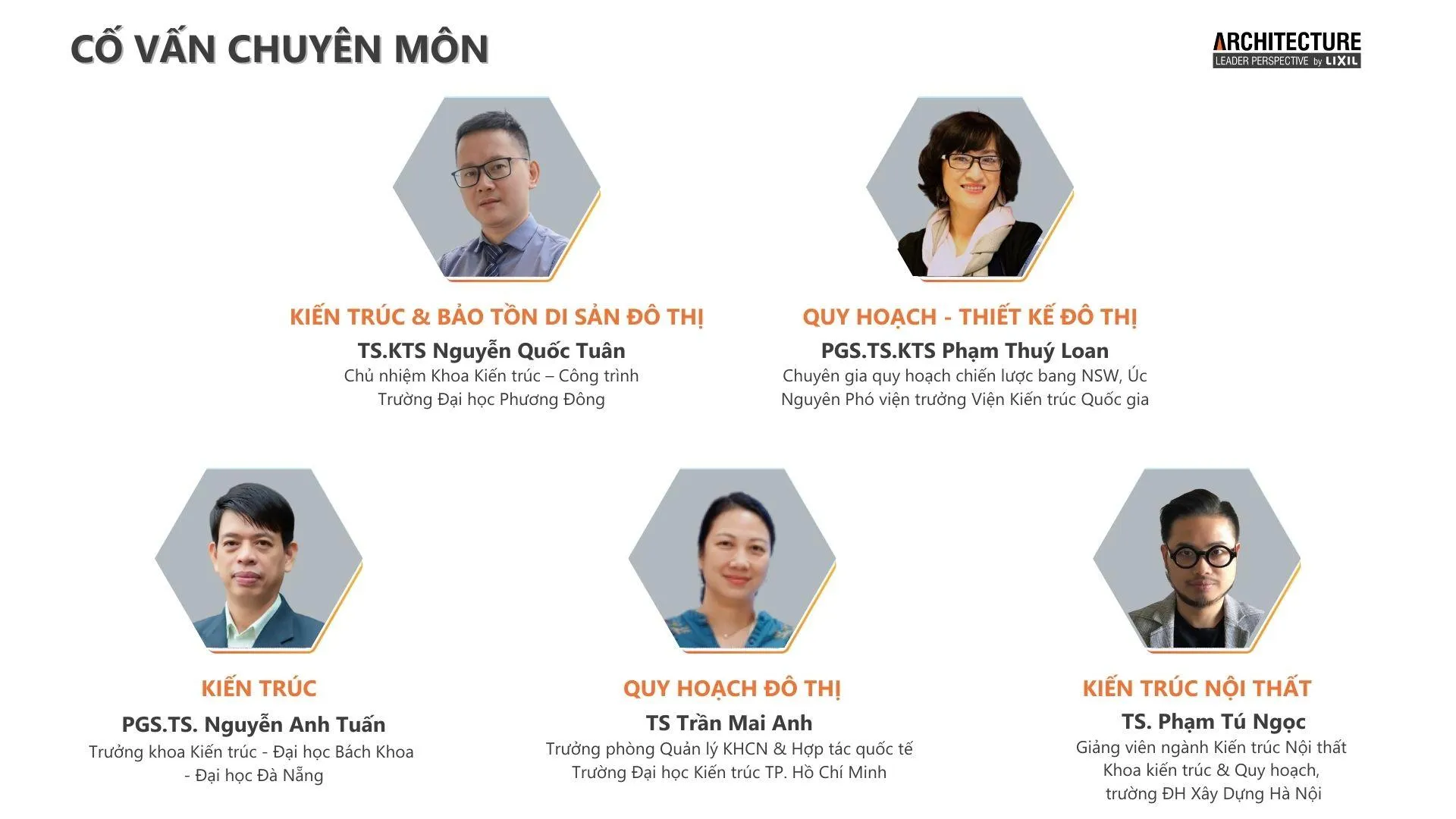 Ban cố chuyên môn chương trình LIXIL ALP 2025-2026