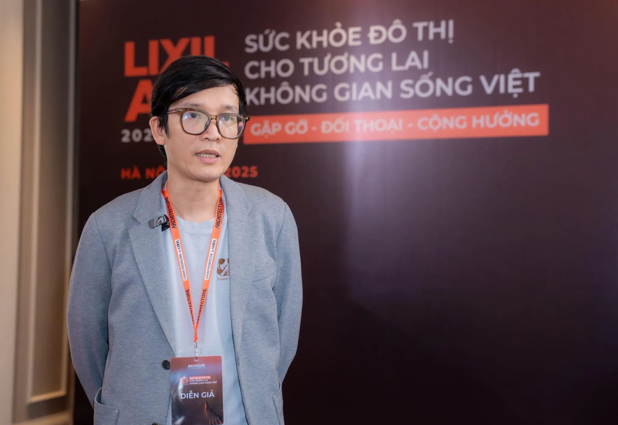 KTS Nguyễn Tiêu Quốc Đạt — Nhà sáng lập Think Playgrounds, đại diện đơn vị nghiên cứu
