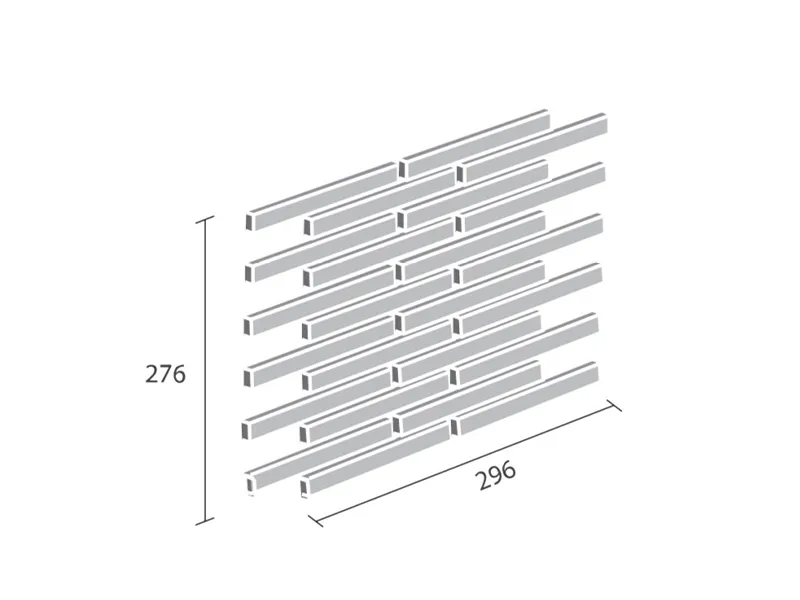 Bản vẽ kỹ thuật gạch INAX-20B/CRB-3