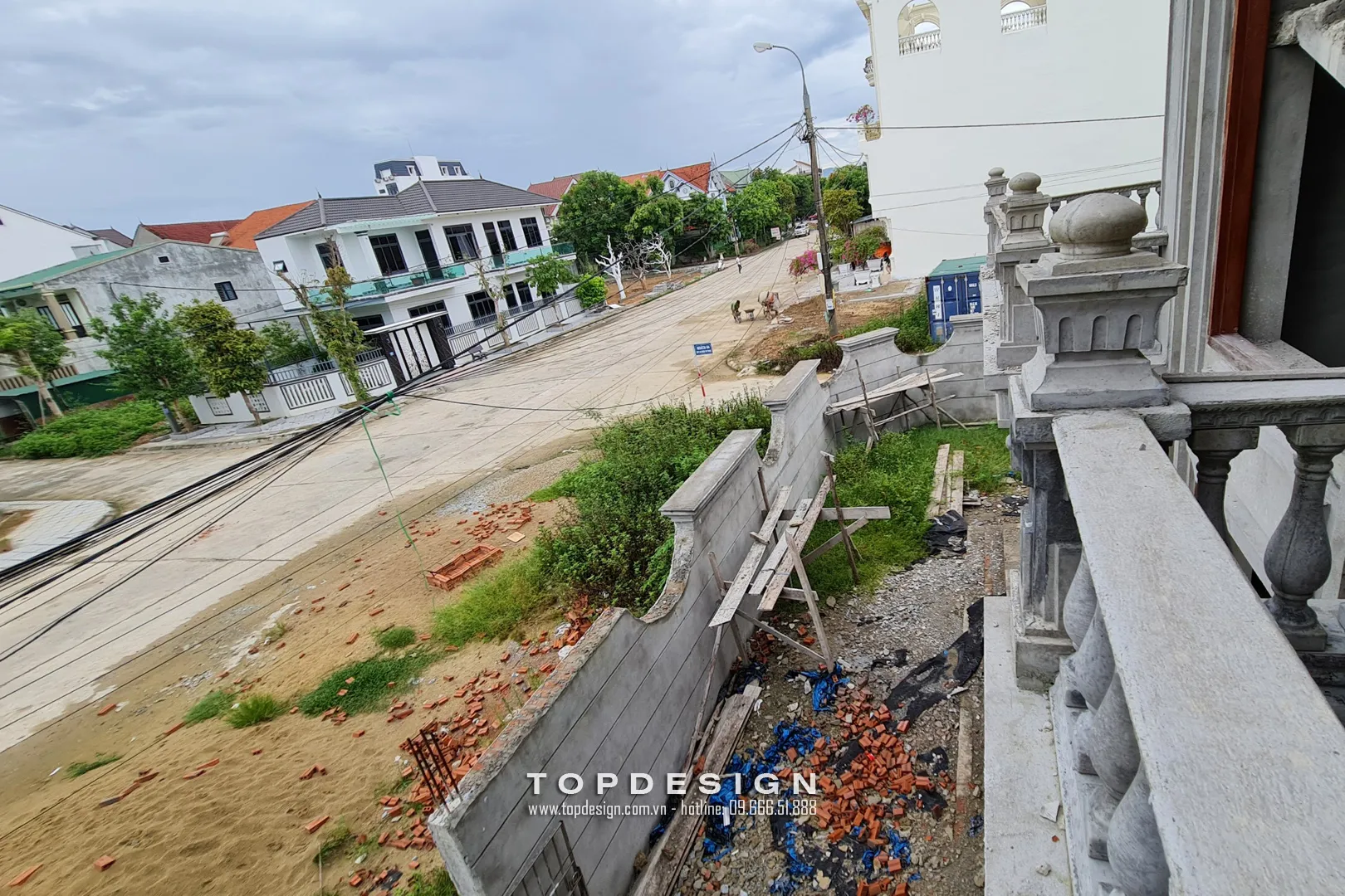 Mặt bằng tổng thể khu đất biệt thự Indochine Hà Tĩnh