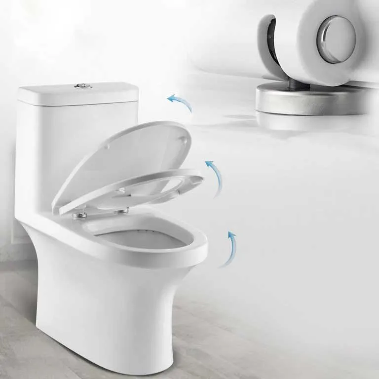 Cơ chế nắp đóng êm giảm chấn trên thiết bị vệ sinh INAX