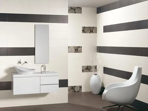 Gạch lát nền phòng tắm với độ chống trơn cao, hệ số ma sát R10-R11 đảm bảo an toàn