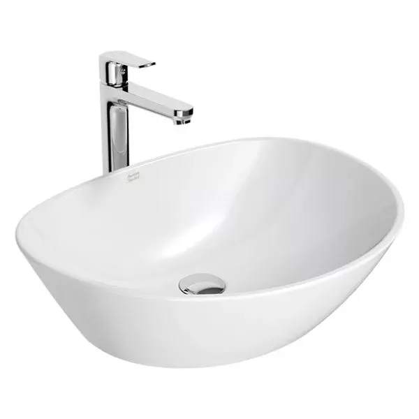 Chậu rửa lavabo American Standard WP-F633 đặt bàn Neo Modern với thiết kế hiện đại, men ceramic trắng bóng