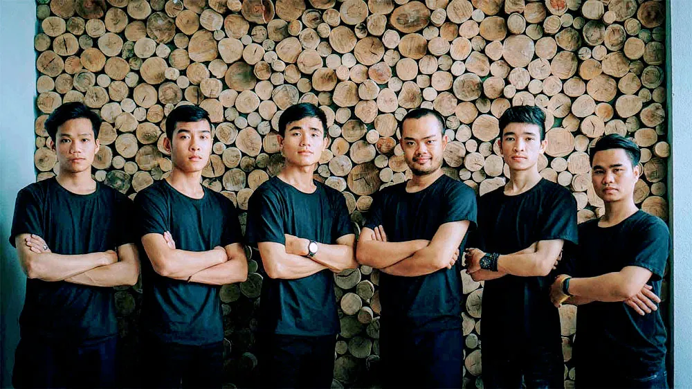 Không gian nội thất biệt thự ven biển