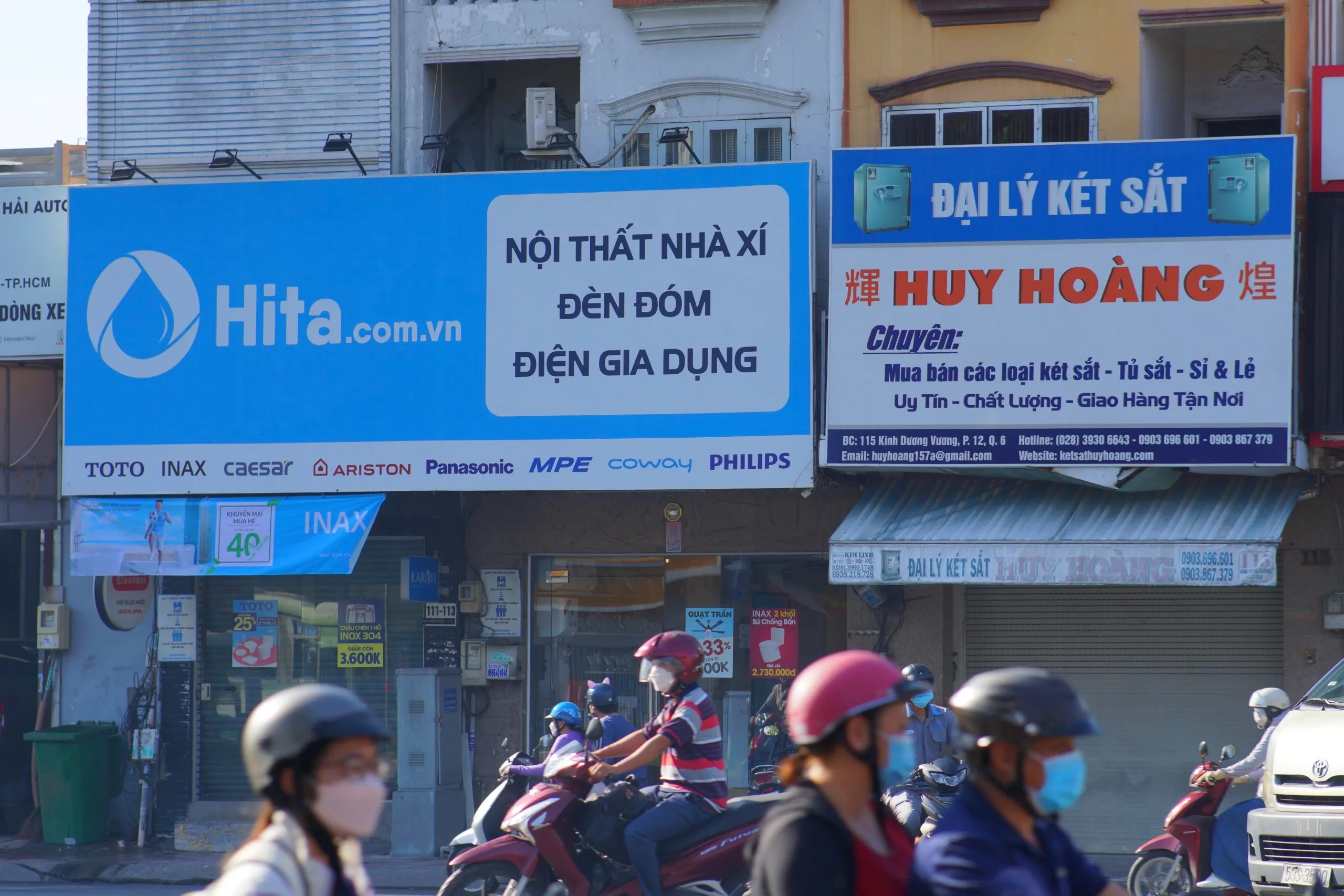 Cửa hàng Showroom HITA tại 111-113 Kinh Dương Vương, Phường 12, Quận 6, TPHCM