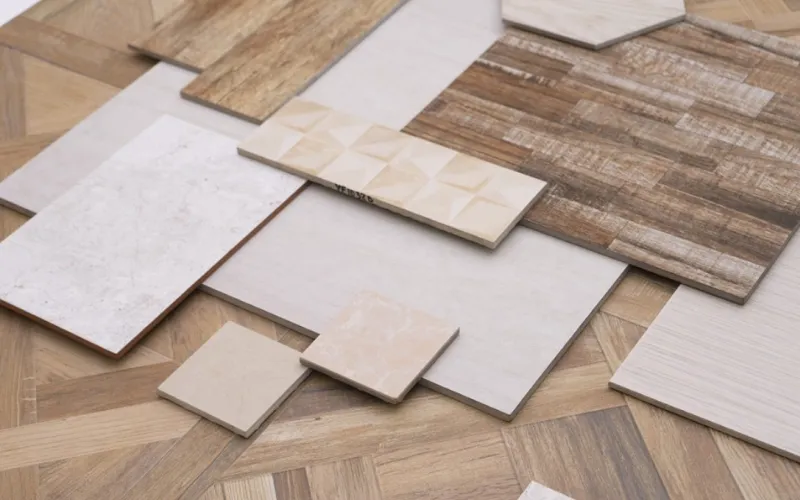 Gạch lát nền 80x80 tạo không gian sang trọng cho biệt thự