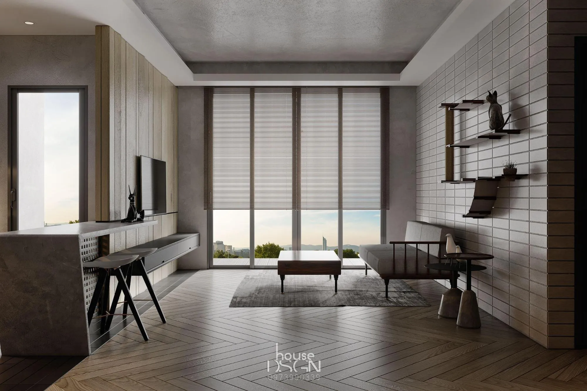 Căn hộ Sala Sarica phong cách Minimalism