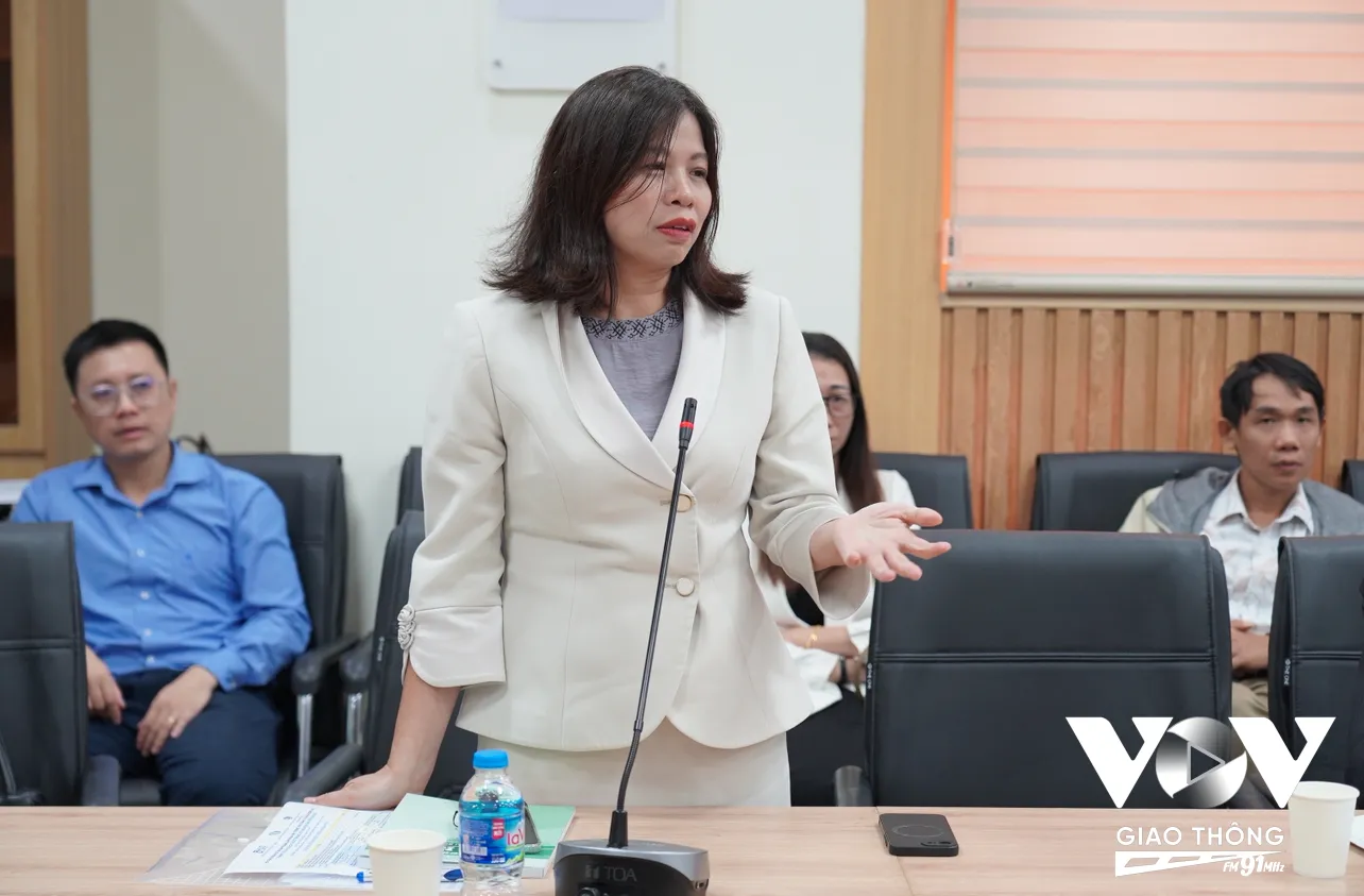 Bà Đặng Thanh Mai, Phó Cục trưởng Cục Khí tượng Thủy văn