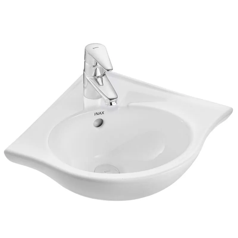 Lavabo góc phù hợp phòng tắm nhỏ