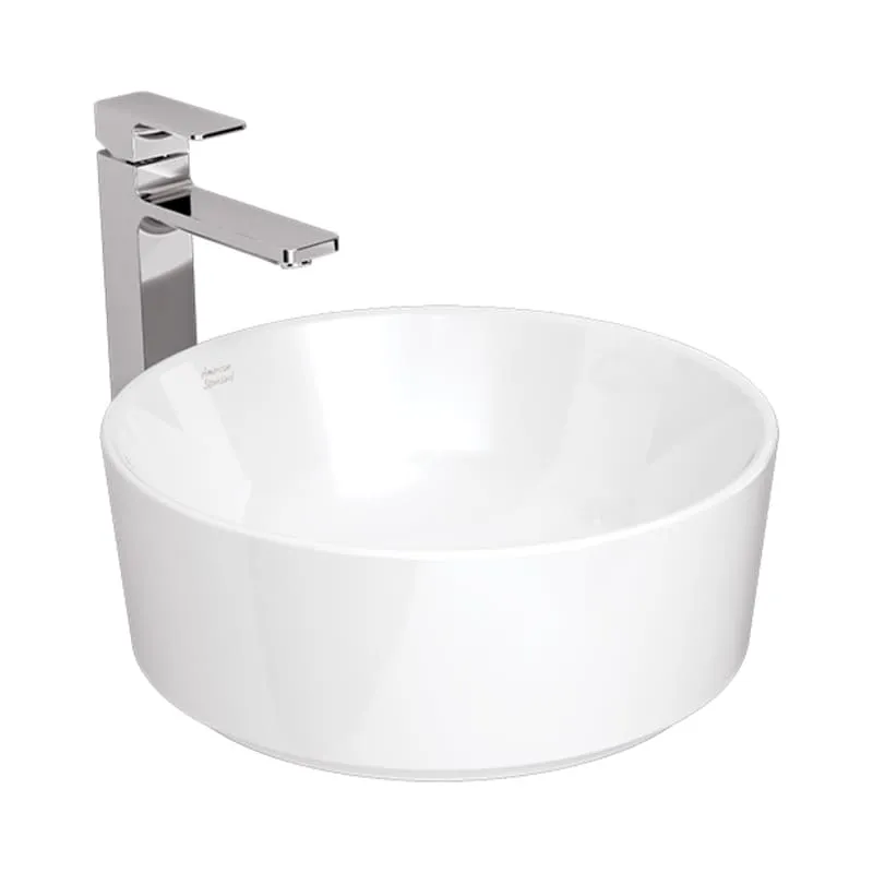 Lavabo tròn tạo cảm giác thư giãn