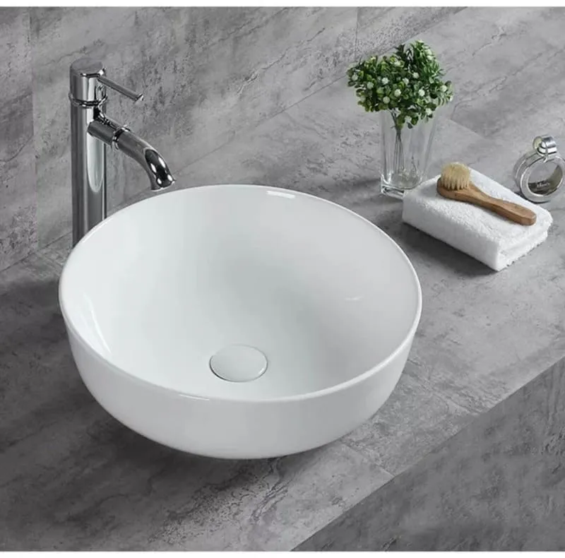 Lavabo tròn sang trọng và hiện đại