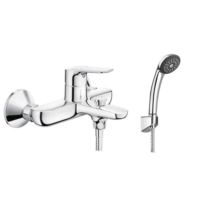 Vòi sen treo tường INAX BFV-1403S-4C thiết kế gọn nhẹ