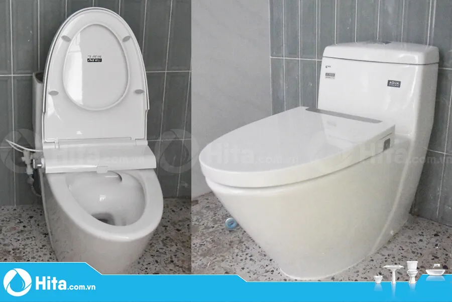 Kỹ thuật viên thực hiện lắp đặt thiết bị phòng tắm INAX