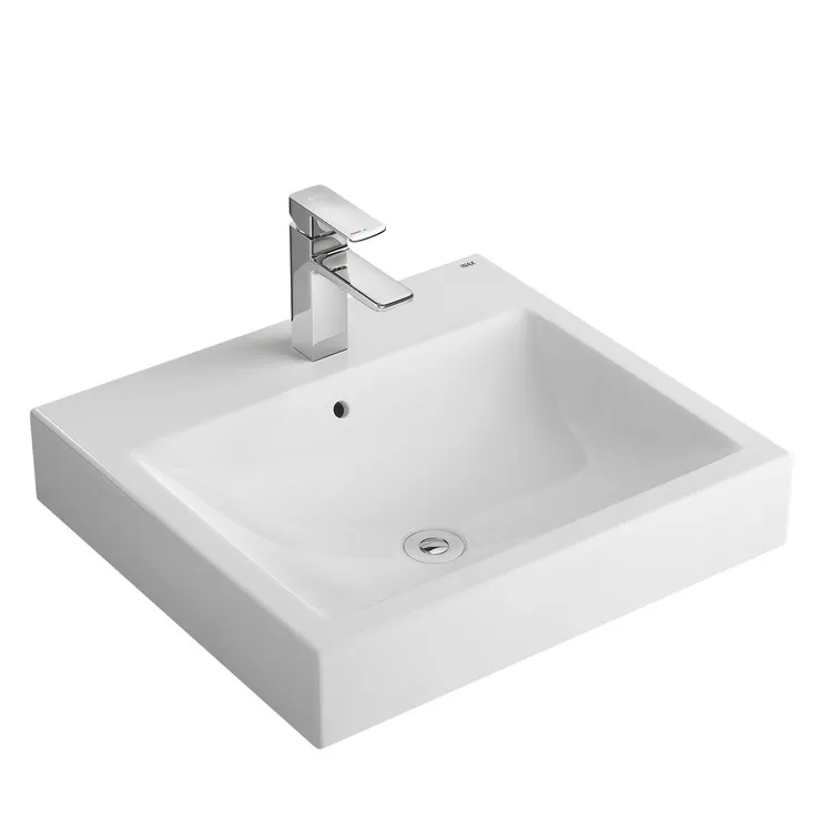 Phối hợp vòi chậu với lavabo vuông
