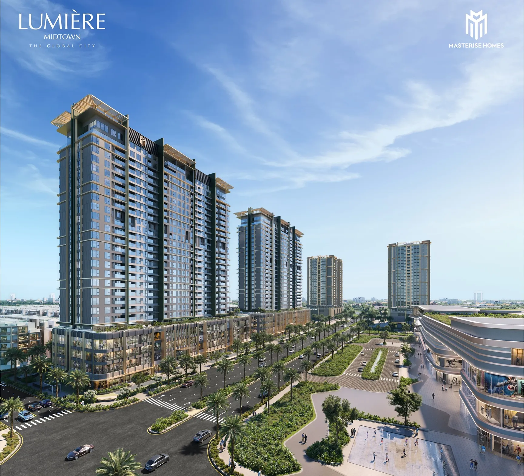 Lumière Midtown The Global City - Vị trí dự án