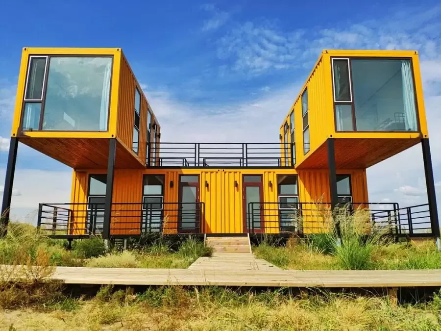 Mẫu nhà container 2 tầng