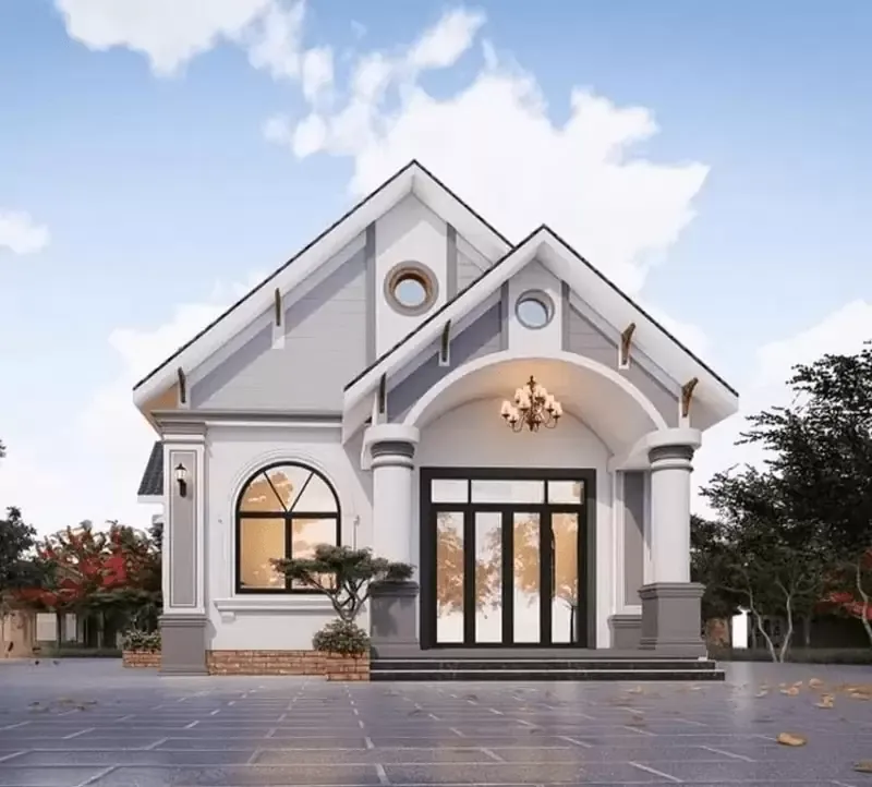 Kiến trúc mái Thái với góc nghiêng tối ưu