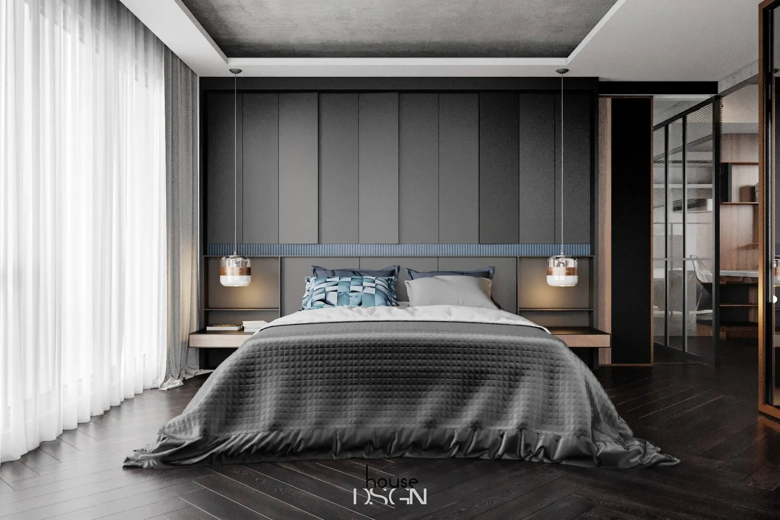 Phòng khách Minimalism với tông màu trung tính