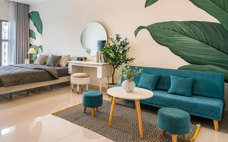 phong cách nội thất tropical