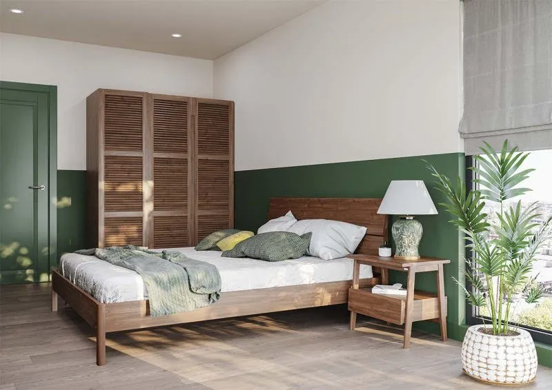 Thiết kế phòng ngủ phong cách tropical