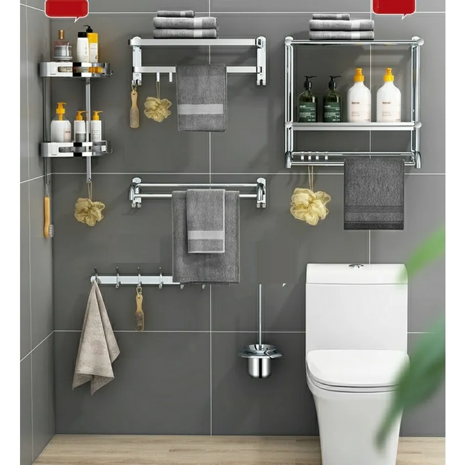Cận cảnh bộ phụ kiện phòng tắm Inax với lớp mạ Chrome-Nickel sáng bóng sang trọng