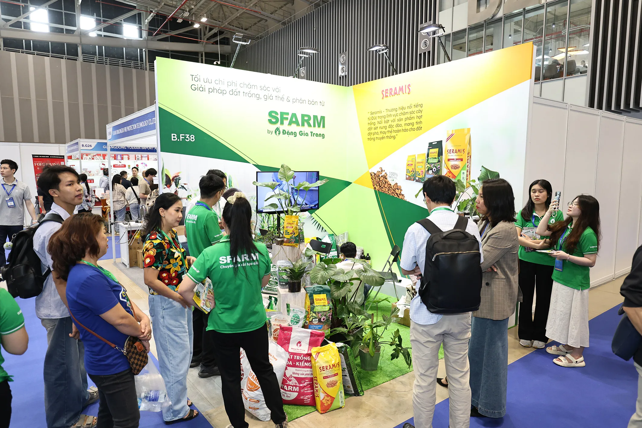 Toàn cảnh không gian triển lãm SECC - nơi quy tụ những xu hướng kiến trúc cảnh quan mới nhất
