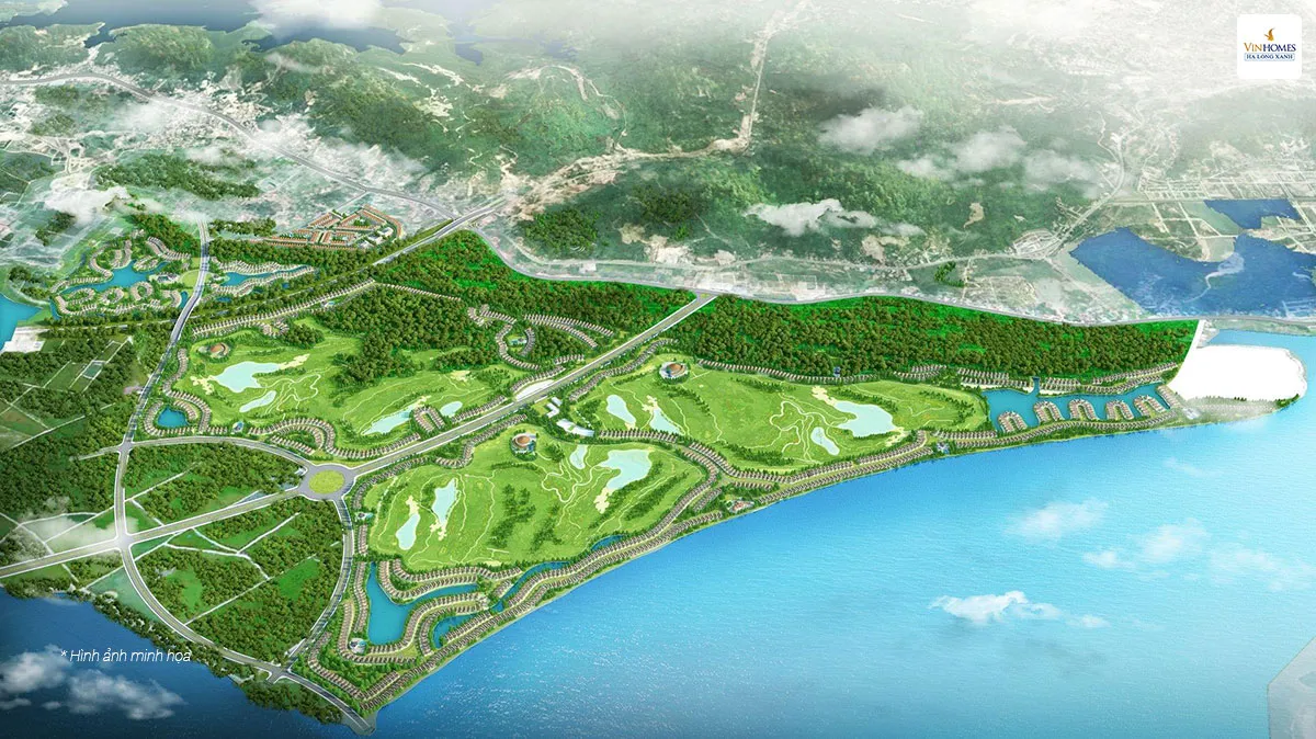 san golf vinhomes ha long xanh