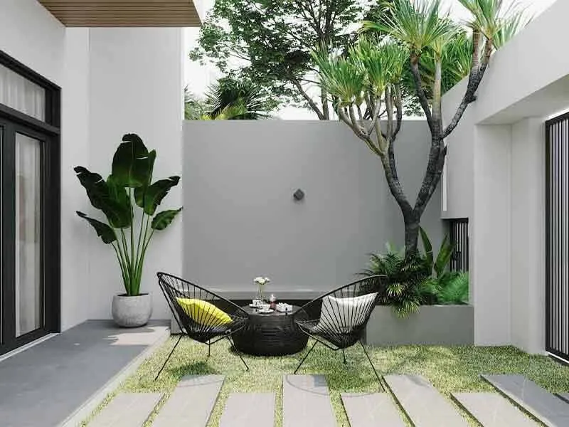 Mẫu sân vườn nhà phố 10