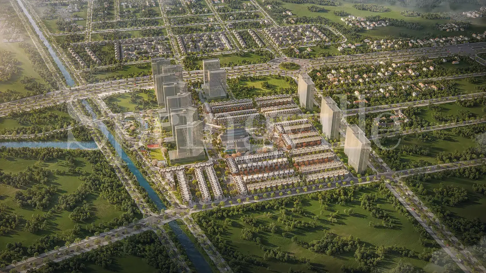 Spring Ville: Khu đô thị hiện đại hài hòa giữa thiên nhiên, tiện ích và văn hóa bản địa.
