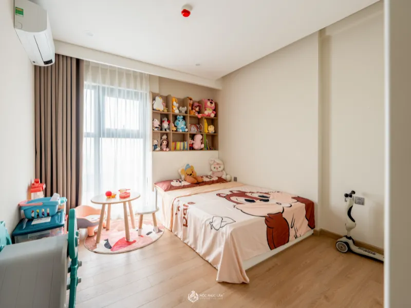 Nội thất phòng ngủ tối giản nhưng đa năng