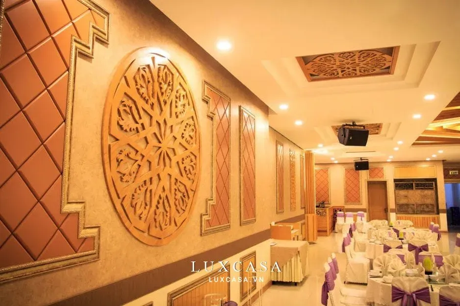 Giải pháp thiết kế nội thất nhà hàng tiệc cưới sáng tạo mang dấu ấn riêng