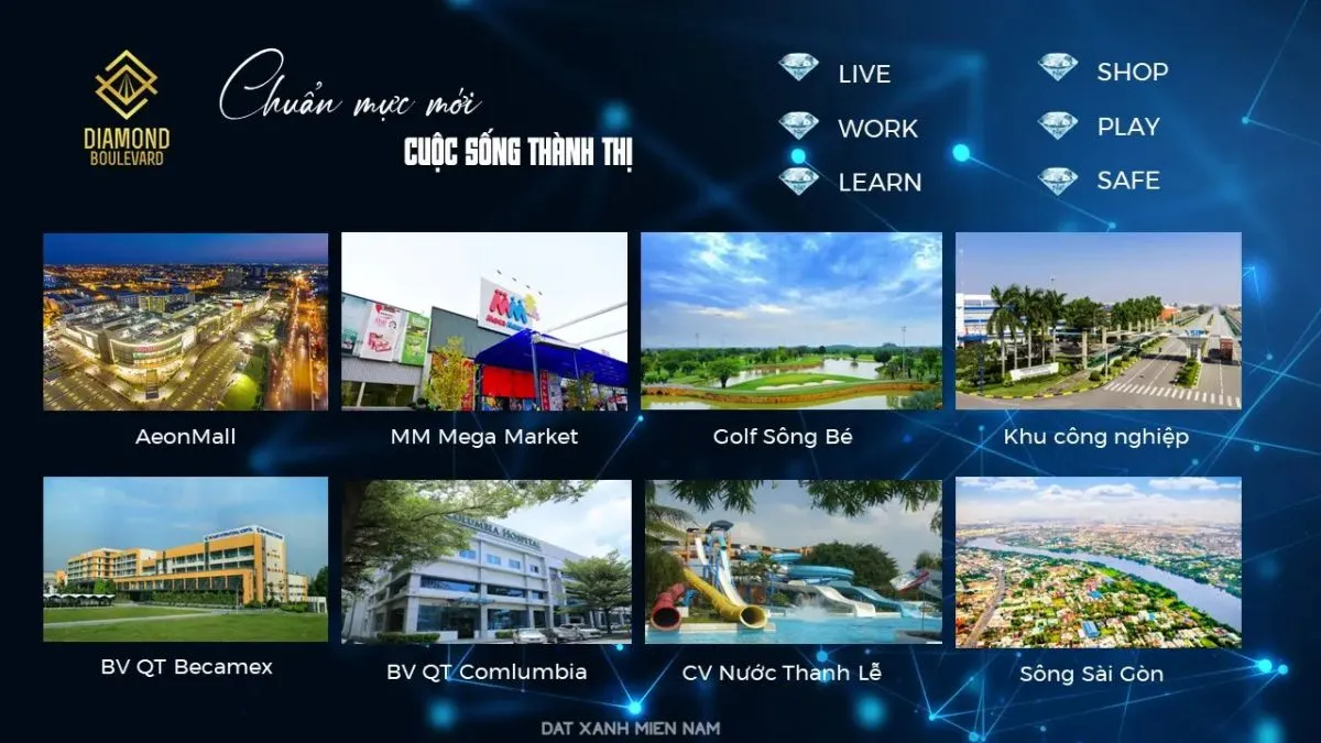 Tiện ích cao cấp diamond boulevard