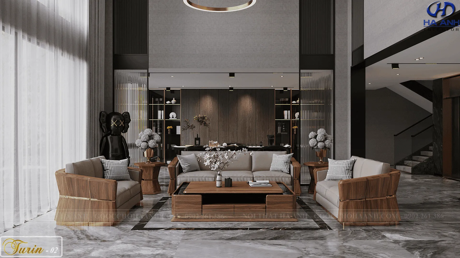 Bộ sofa Turin 02 kiêu sa và quý phái