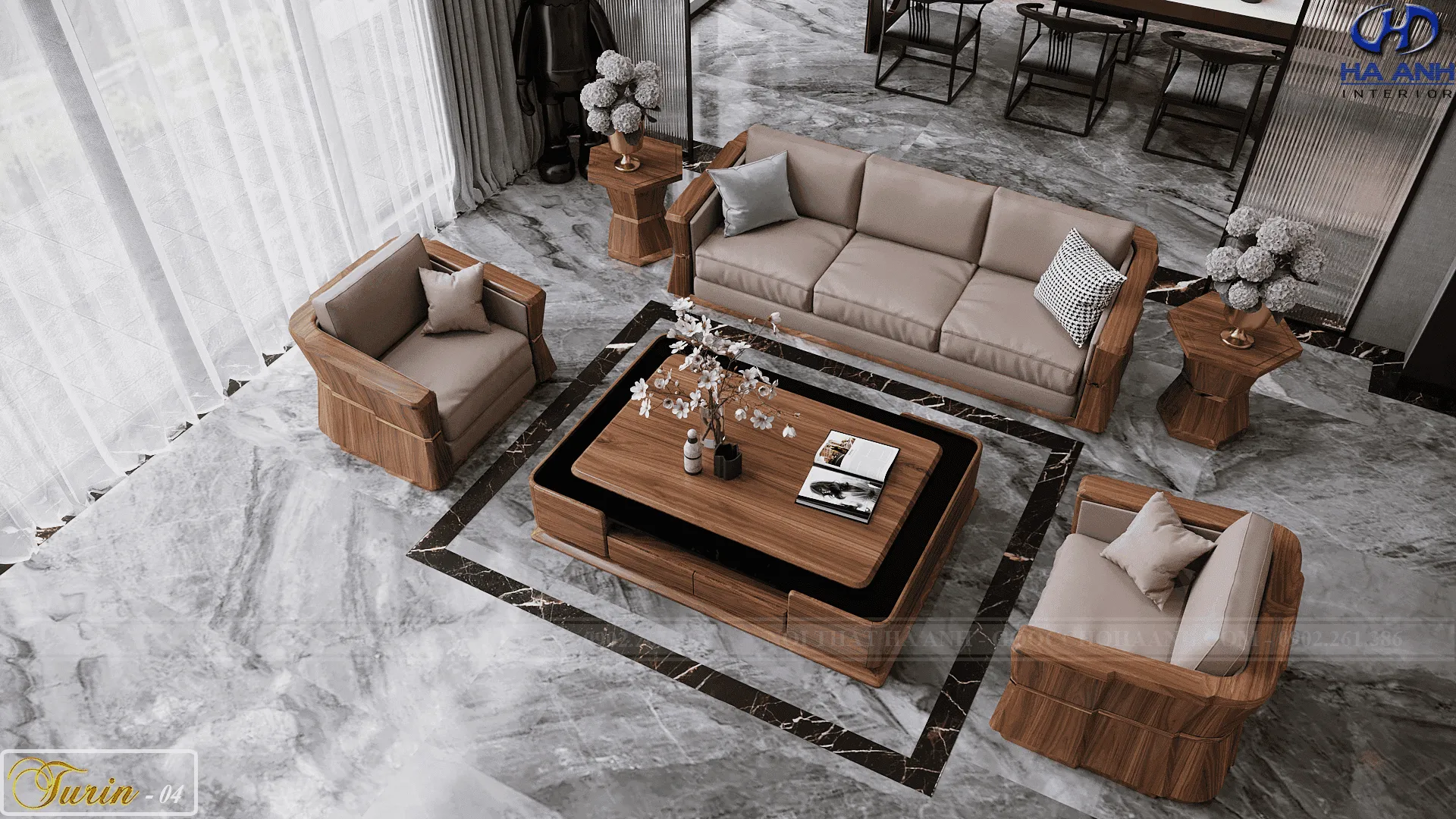 Kiến tạo không gian nội thất diễm lệ với Turin 04