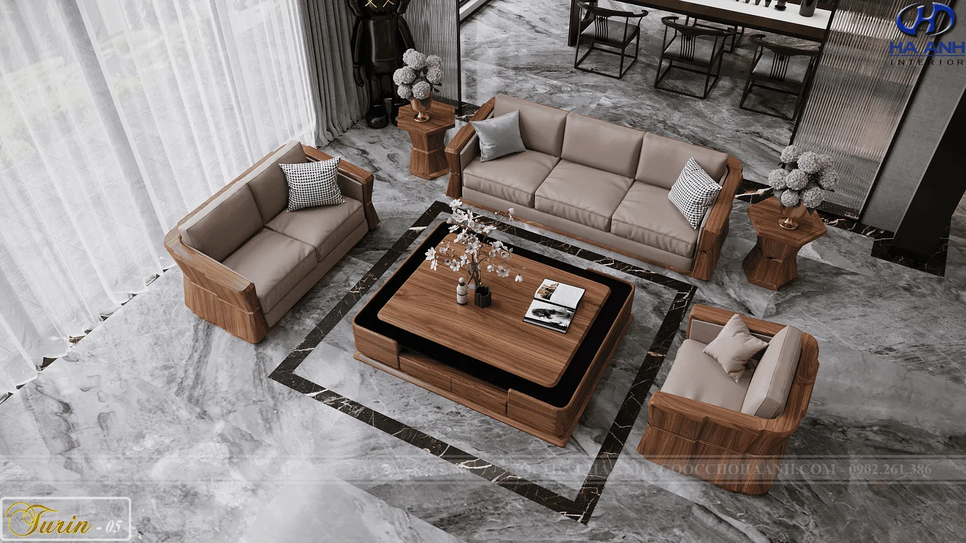 Tạo điểm nhấn nội thất đặc biệt với sofa Turin 05