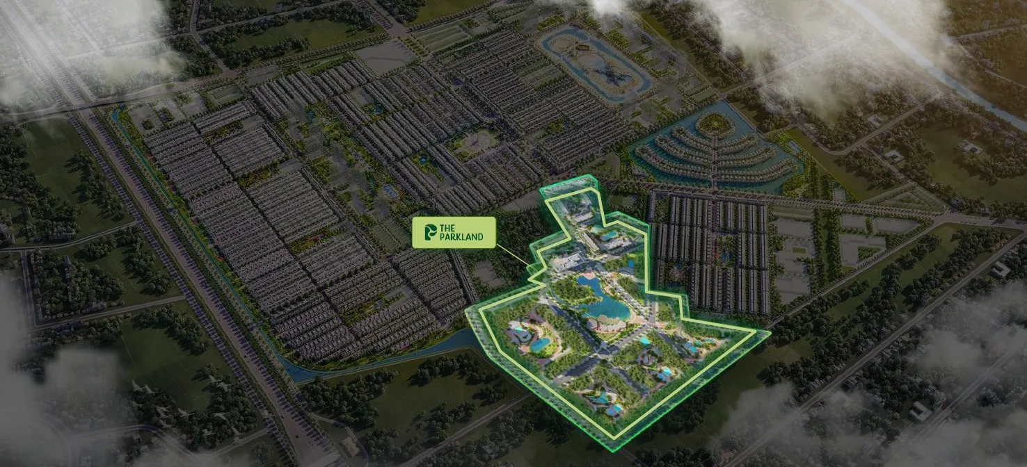 vị trí dự án the parkland nằm tại khu đô thị ocean city