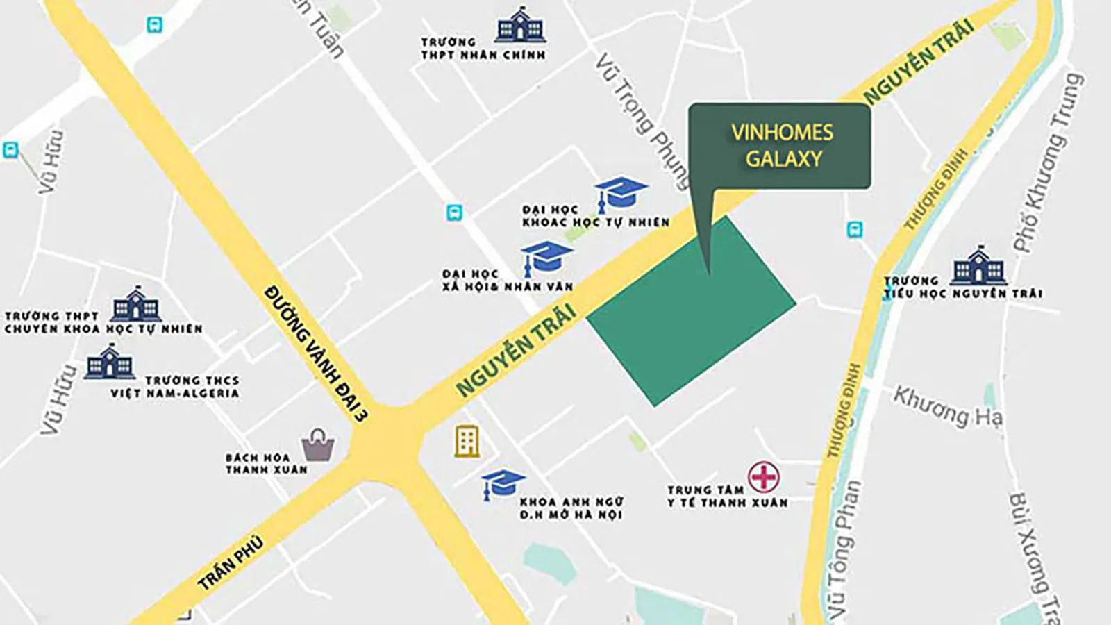 Vị trí Vinhomes Cao Xá Lá